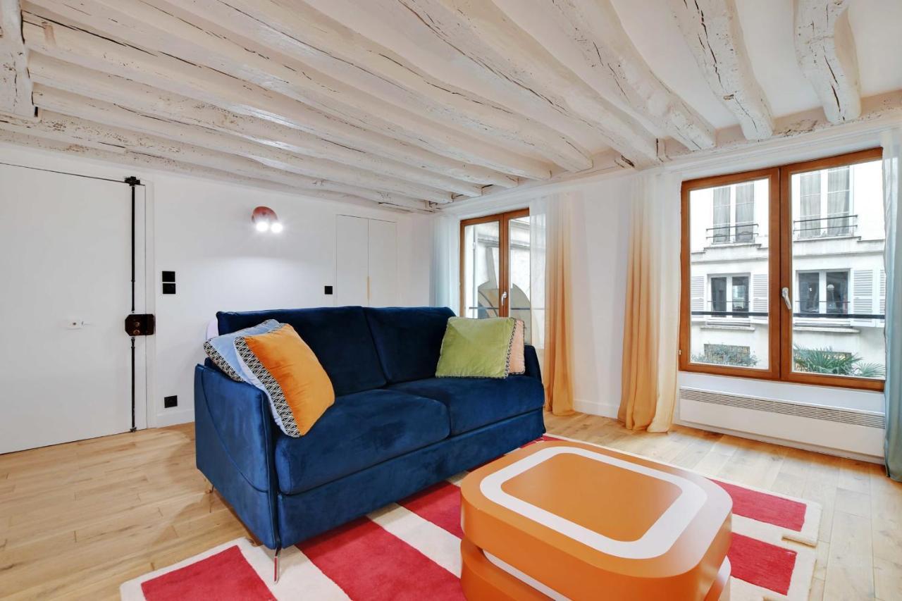 Joyful Apartment - 2Br-6P - Louvre-Rivoli Paris Exterior photo
