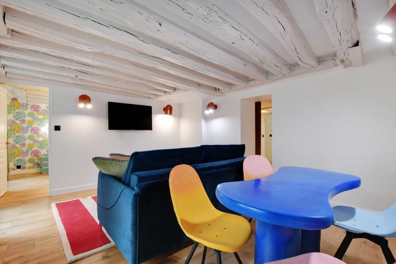 Joyful Apartment - 2Br-6P - Louvre-Rivoli Paris Exterior photo