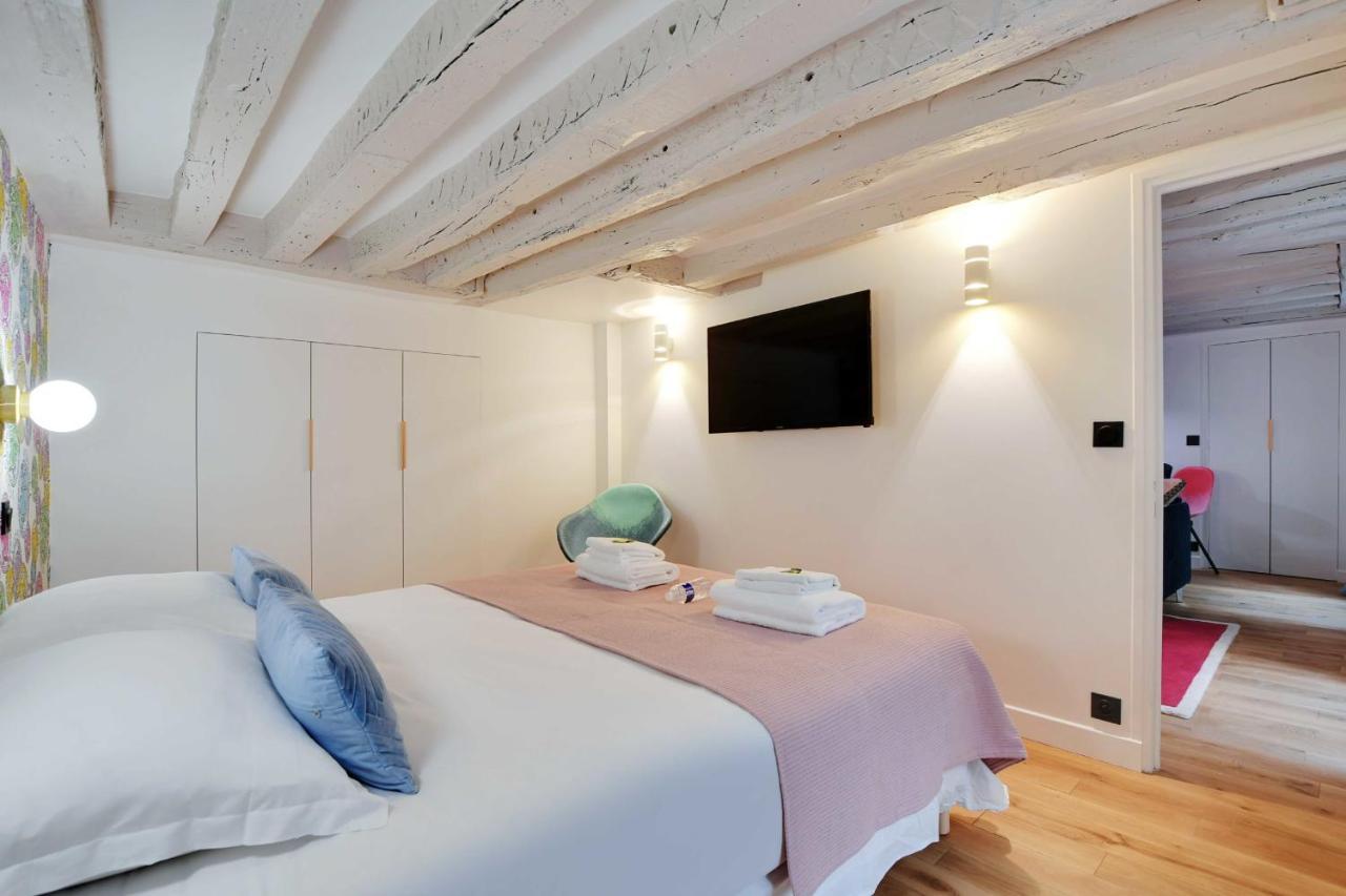 Joyful Apartment - 2Br-6P - Louvre-Rivoli Paris Exterior photo