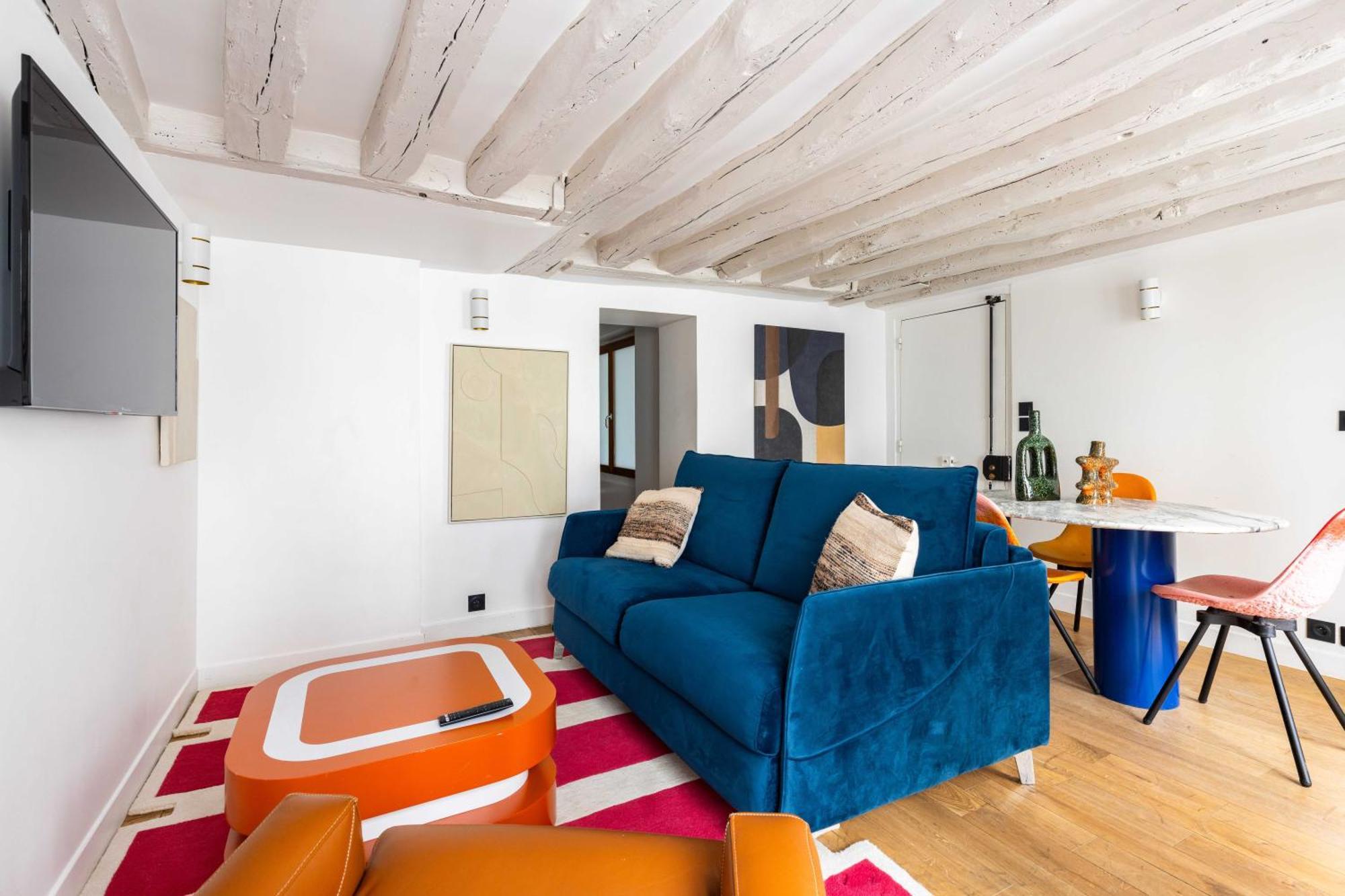 Joyful Apartment - 2Br-6P - Louvre-Rivoli Paris Exterior photo